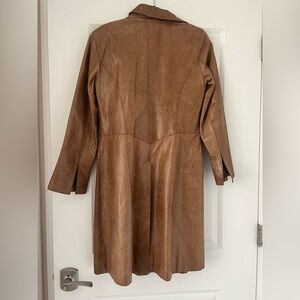 Essentials Tan Leather Jacket